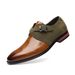 Unbeatable Quality 2025 New Business Dress Leather Fashion Trend Single Large Size Colored Men's Shoes_vogvips.com
