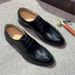 Deposit Link: British Style Casual Leather Shoes, Business Formal Pointed Leather, Shiny Surface, High-end Men's Shoes_vogvips.com