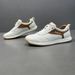 2025 Winter New Forrest Gump Toe Layer Cowhide Board Fashionable Versatile Men's Single Lightweight And Casual Shoes,_vogvips.com
