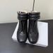 Black Fashionable Men's Flat High Top Made Of Genuine Leather Material, Black/White Street Style Casual Shoes_vogvips.com
