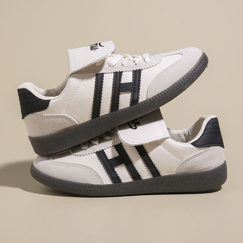 Dexun White Shoes Women's Tide Student Sports Board Shoes Casual Shoes Street Photography Women_vogvips.com