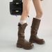 Brown For Women 2025 Autumn Winter New Thick-Soled Over-the-Knee High Slimming Melad Long Boots_vogvips.com