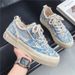 A Generation Of Men's Shoes Retro Old-fashioned Star Thick-soled Sneakers Internet Celebrity Hot Style Men's Casual Canvas Shoes Men's_vogvips.com
