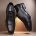 Autumn Three Joint Leather Breathable Business Formal Men's Youth Versatile Wedding British Oxford Shoes_vogvips.com