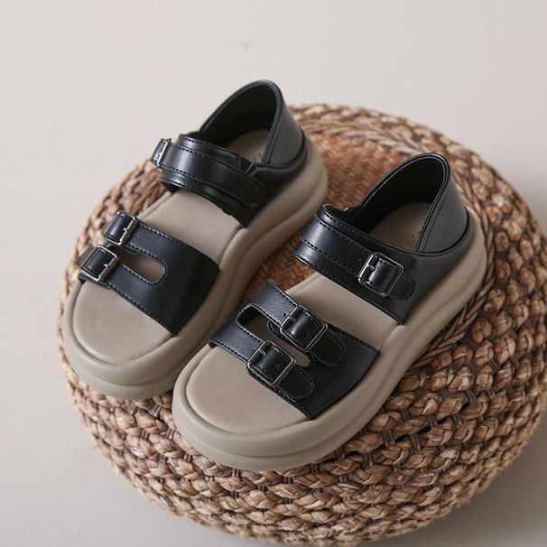 thick-soled Roman Sandals Women's Fashion Two-wear Bag Heel Cool Slippers Soft-soled Beach Shoes_vogvips.com