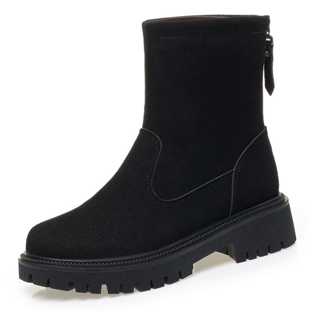 New Women's Shoes With Soft Sole And Suede Leather Shoes, Cotton Shoes, Women's Boots, Snow Boots_vogvips.com