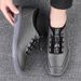 Men's Outdoor Casual Board Shoes, First-layer Cowhide Men's Outdoor Workplace Sports Shoes, Middle-aged Men's Shoes_vogvips.com