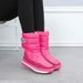 Winter New Thickened Fleece-Lined Warm Mid-Calf Boots For Women Comfortable Lightweight Trendy Snow Fashionable Women's_vogvips.com