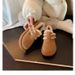 1178225343@qq.com Grape Mom Same Style Warm Fleece Thick Sole Cotton Shoes With Fur Buckle Strap Birken Snow Boots For Women Winter New_vogvips.com