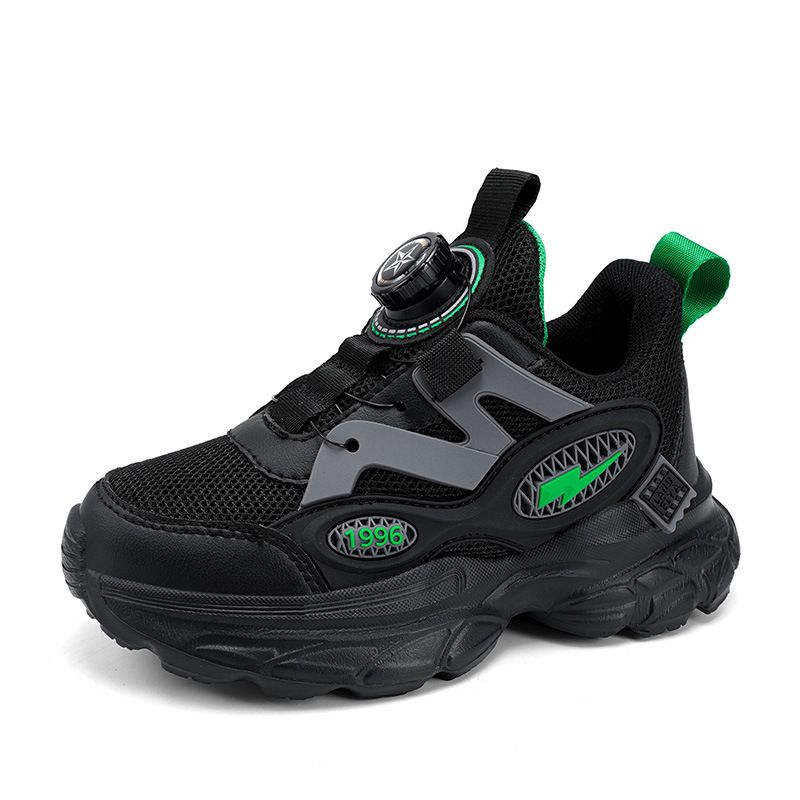 Boys' Mesh Autumn Student New Children's Lightweight Sports Running Shoes_vogvips.com