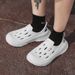 Men's Women's Fashion Platform Casual Sports Slippers Shoes EVA Light Breathable Comfortable Men's Sandals Slides_vogvips.com