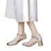 MTX Square High Heels Women, Hollow Bridesmaid Wedding New Chinese National Style Cheongsam Single Shoes, Chunky Heel Closed_vogvips.com
