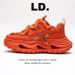 2026 Summer Men's Shoes: Yellow Thick-Soled Dad Shoes, Breathable, Versatile, Casual Sports Trendy Shoes_vogvips.com