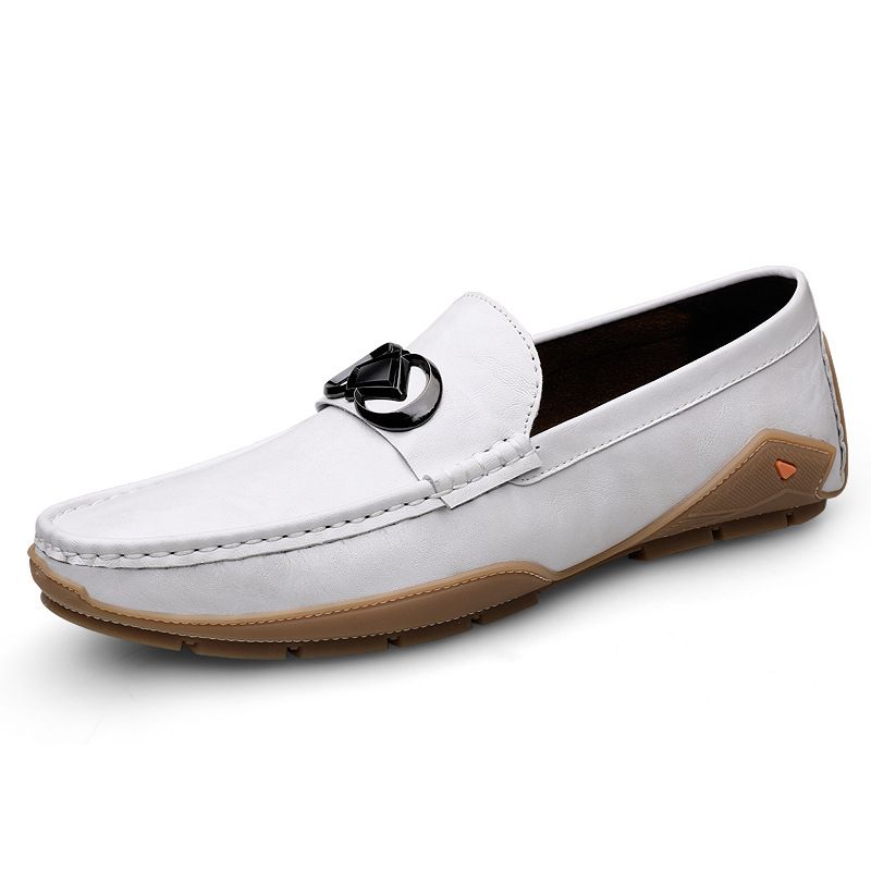 Leather Shoes Men's Leather Casual Leather Shoes Lazy Loafers Men's Shoes Generation_vogvips.com