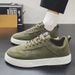 2025 Large Size Sneakers For Foreign Trade, Men's Leather Shoes, Four Seasons Fashionable Versatile Soft Sole Casual_vogvips.com