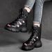 Sandals Women's Boots Hollow High-top Thick-soled Fashion Open-toed Fish-mouth Boots Roman Shoes Breathable_vogvips.com