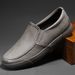 Suitable For All Seasons Classic Men's Spring And Autumn New Breathable Casual Versatile Slip-On Trendy Fashion Leather Shoes For Men_vogvips.com