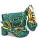 Women's Shoes Hot Selling Shoe And Bag Set Combination, Fish Mouth Sandals, Clutch Bag (soft) Italian Style_vogvips.com