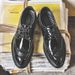 Euro Step British Style Carved Leather Men's Versatile Casual Korean Version Breathable Brogue Trendy Shoes 3028-J_vogvips.com