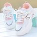 Women's Dad 2025 Spring And Autumn New Korean Version Versatile Casual Sports Ins Student Running Mesh Shoes_vogvips.com
