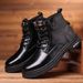 European Warm Series 2025 New Outdoor Martin Leather High Top Men's Work Motorcycle Boots British Style Oxford Sole_vogvips.com