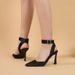 2026 High Heels With Thin Heels, Fashionable Satin, Versatile Small Square Toe, Black, Sexy Nightclub Style,_vogvips.com