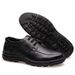 Euro Step Spring Sole Soft Surface Casual Cowhide Dad Men's Business Large Leather Shoes 9886_vogvips.com