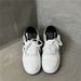 Casual White Sneakers Trendy Korean Style Street Style Harajuku Retro Athletic Sneakers For Men And Women Back To School Season Autumn_vogvips.com