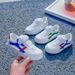 Children's 2026 New Spring/Summer Model Boys And Girls, White Shoes For Older Kids, Hollow Design Student Mesh Sneakers,_vogvips.com