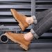 European Warm Series Men's Autumn Winter 2025 New Suede Shoes Casual Low-top British Style Workwear Martin Boots_vogvips.com