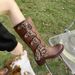 Belt Buckle Chunky Heel Brown For Women Autumn Winter Over-the-Knee Long Western Riding Fashion Boots_vogvips.com