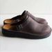 38-48 Men's Large Size Slip-On Closed-Toe Wedge Heel Belt Buckle Half Slippers_vogvips.com
