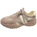 Lan Cabinet Taro Purple Training Agan 2025 Spring New Women's Make Feet Look Smaller Non-Slip Casual Sports Shoes_vogvips.com