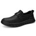 Men's Autumn Trend Versatile Flat Slip-On Loafers Non-Slip Casual Leather Shoes_vogvips.com