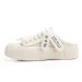 x Q Vonton Women's 2025 Summer Breathable Versatile White Lazy Half Slip Shoes Without The Shoebox 4b180_vogvips.com