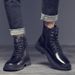 European Warm Series 2025 Martin Men Winter Fleece-Lined High-Top Genuine Leather Cotton Warm Snow Boots Men's Shoes_vogvips.com