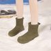 Women's Two-Way Wear French Snow Winter Forest Style Lamb Wool Short Boots Fleece-Lined Cotton Shoes_vogvips.com