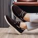 SHLIANG Men's Loafers Retro British Style Slip-On Casual Shoes Soft Bottom Lazy Man's Shoes Breathable Round Toe Non-Leather Plus Size Y0669_vogvips.com