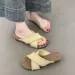 Sandals Women Summer Slides Work Footwear Pool Arch Support Flexible Waterproof Breathable Luxury Shoes_vogvips.com