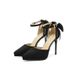 MTX 1088-18 Hollow Bow Heels Women 2025 Summer New Pointed Toe Stiletto Waterproof Platform High Heel Sandals_vogvips.com