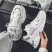 Summer New Breathable Mesh Men's Sports Trendy And Versatile Interior Height Increase Casual Dad Shoes Men_vogvips.com