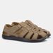 Men's Breathable Summer Sandals - Lightweight Slip-On Beach Shoes With Anti-Slip Sole & Soft Synthetic Leather_vogvips.com