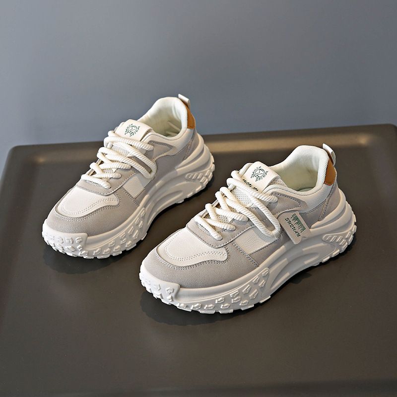 Little White Shoes Children Girls Students Leisure Sports Versatile Board Shoes Street Shooting_vogvips.com