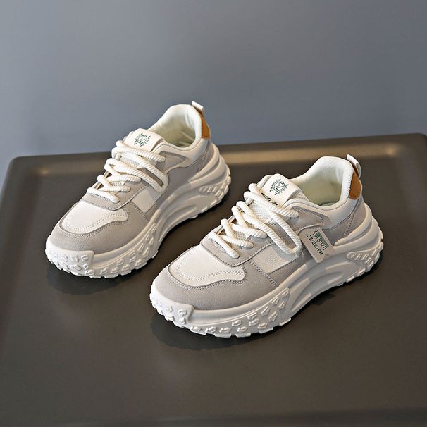 Little White Shoes Children Girls Students Leisure Sports Versatile Board Shoes Street Shooting_vogvips.com