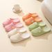 Shoe Factoy Poduction Flat Closed-Toe Slippes Fo Women Soft Sole Non-Slip Indoo Bathoom Beach Casual Hollow_vogvips.com