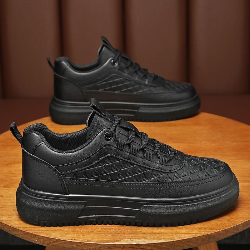 Men's Shoes Breathable Little White Shoes Men's Platform Sports And Leisure Board Shoes_vogvips.com