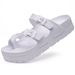 CRACOMIN Orthopedic Women's Sandals Arch Support Anti-slip Casual Slides With Adjustable Buckle Platform New Beach_vogvips.com