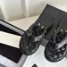 New Style Number Buckle Flip-Flops 2025 Summer New Genuine Leather Toe Thick Sole Letter Bread Sandals For Women_vogvips.com