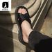 Luxury Mens 2024 New Style Genuine Leather Outdoor Sandals Fashion Platform Business Slippers Summer Man Shoes_vogvips.com
