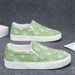 Summer Breathable Canvas For Men, Slip-on Driving Non-slip, Wear-resistant, Fashionable, Versatile Trendy Shoes,_vogvips.com